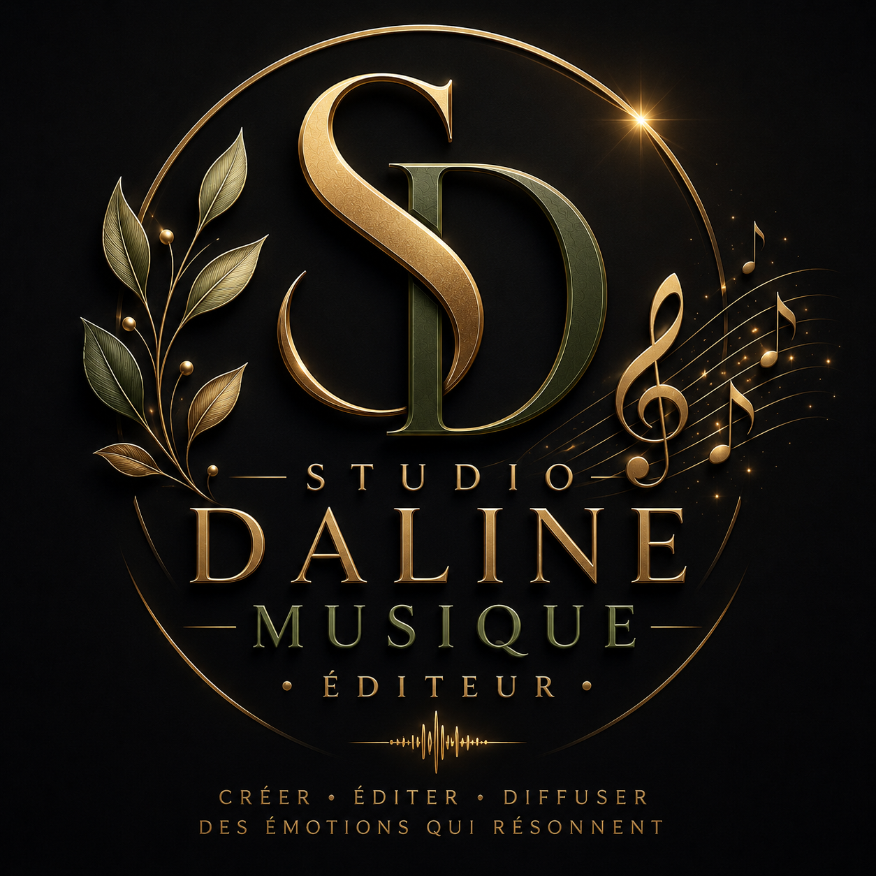Création d’un album musical Studio Daline